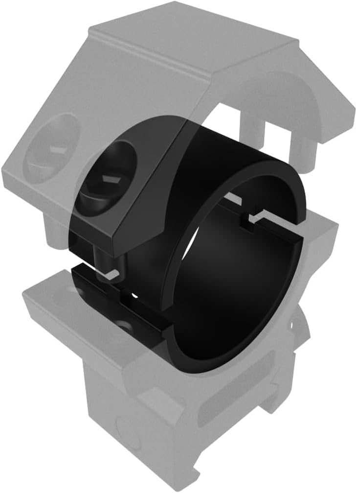 BVGD Store 30mm to 25.4mm/1" Rifle Scope Mount Reducer Insert - 1 Inch Ring Adapter,4 Sets (Height 15 mm) - Image 2